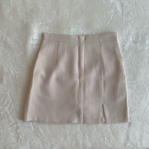 Pleated Mini Skirt